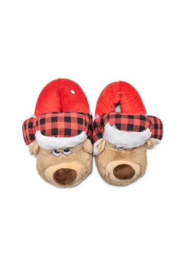 Twigy Goldi Kadın,garson Boy Hayvanlı Panduf Bej 36/41 Bej