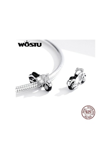 Novahub 925 Ayar Gümüş Motosiklet Siyah Emaye Yılan Bilezik Takı 0.8x1.4cm Siyah