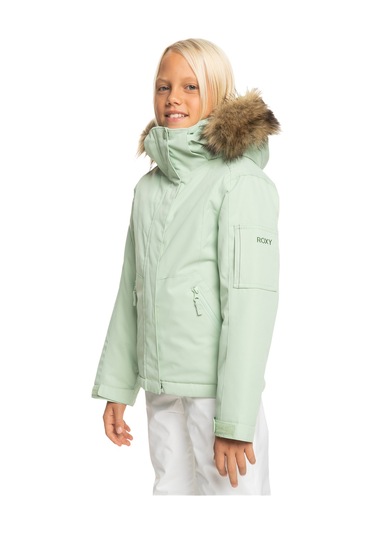 Roxy Roxy Kız Çocuk Snowboard Ceketi Meade Girl Jk Yeşil 30086 Mint