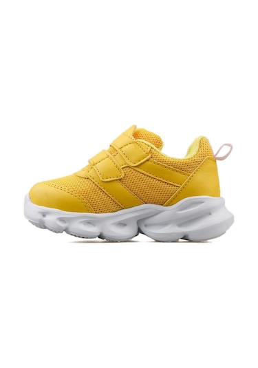 Cool Caty Işıklı Sneaker Bebek Spor Ayakkabı Sarı