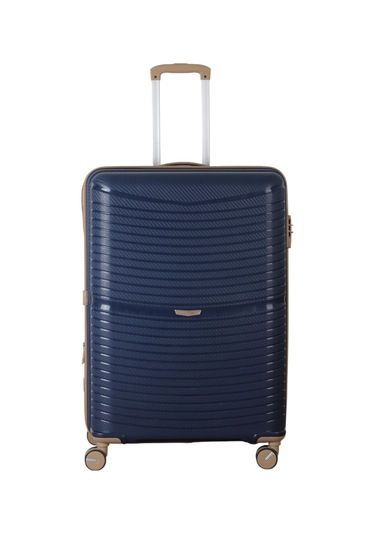 Mçs Group V379 Aura Y.üretim Pp Valiz 75 Cm S21yy100014275 11014 Lacivert/şampanya