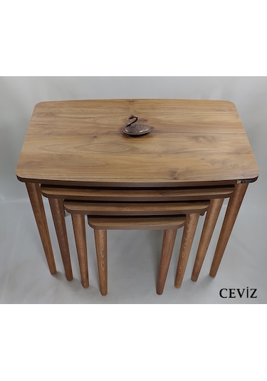 Mdf Lam 4 Lü Zigon Sehpa Mirzabeyoğlu Mobilya