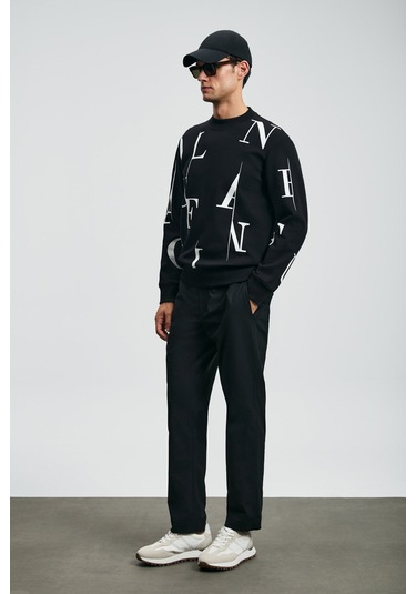 Lufian Erkek Tıffany Sweatshirt 112030184 Siyah Siyah Lufian Erkek Tıffany Sweatshirt 112030184 Siyah Siyah
