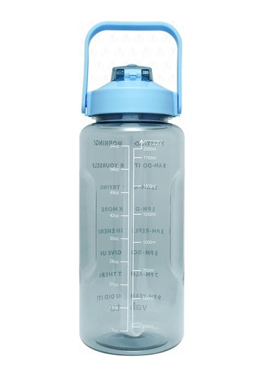 VALLETTA FİGO MOTİVASYONLU SU MATARASI 2 LT - MAVİ