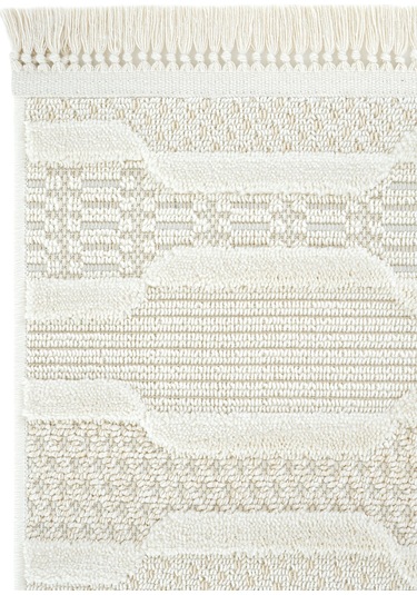 Cool Halı Ares 8801 Krem Yolluk Antre Hol Koridor Halısı Yatak Odası Halı Bukle Kesme Halı Yolluk