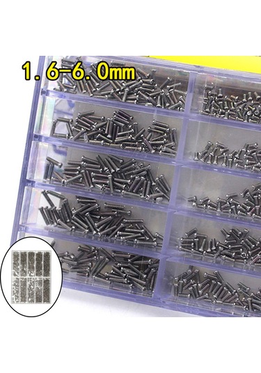 Suntek 500-600pcs İzle Arka Kapak Vidası Phillips Değiştirme