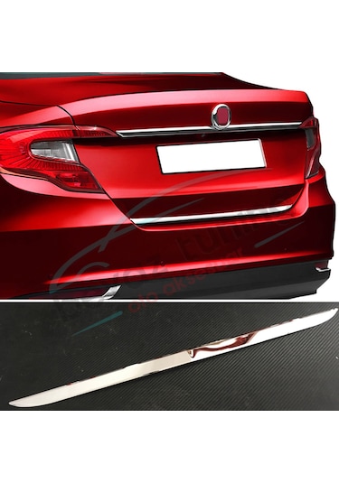 Fiat Egea Bagaj Alt Çıtası Kromu Nikelajı