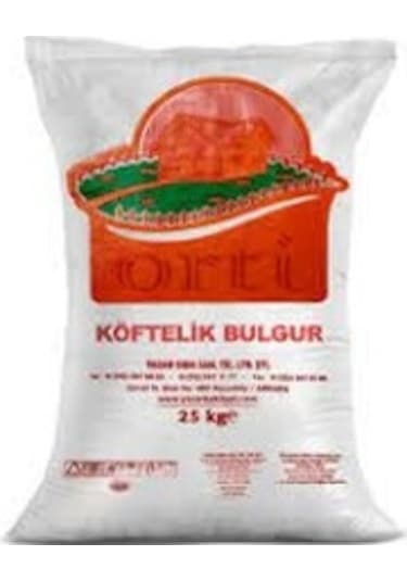 Orti Köftelik Bulgur 25 KG