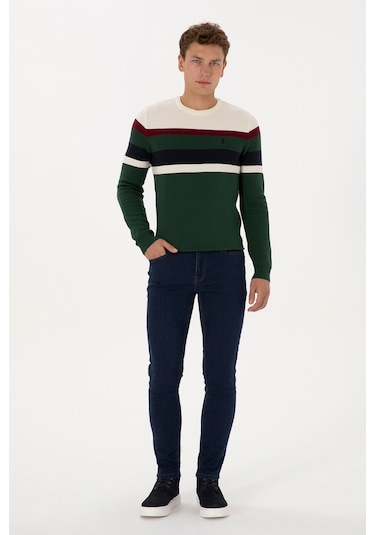 U.s. Polo Assn. Erkek Koyu Mavi Pantolon Jean 50317433-dn0023 Dark Blue