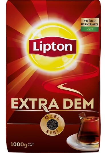 Lipton Extra Dem Siyah Dökme Çay 3 x 1 KG
