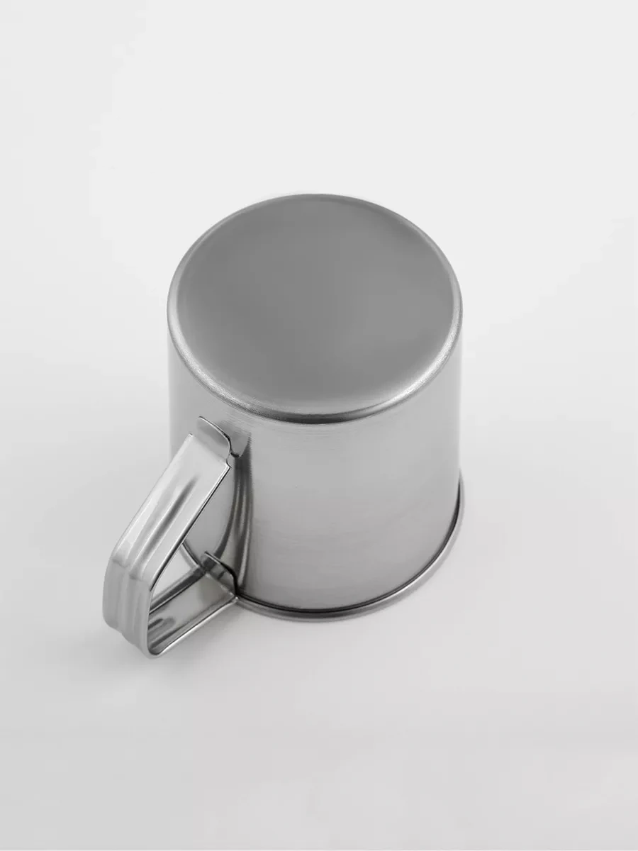 Dolana Paslanmaz Çelik "hindistan" Kupa 330 Ml, Kamp Kupası 114901479 Gri