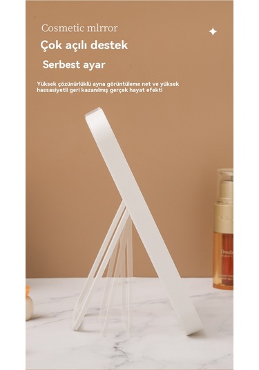 Aurora Led Makyaj Aynasıkatlandır Beyaz