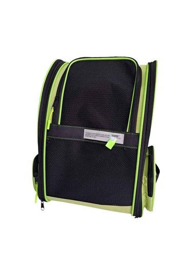 Pet Pretty Süperior Kedi Ve Köpek İçin Fleli Sırt Çantası Yeşil