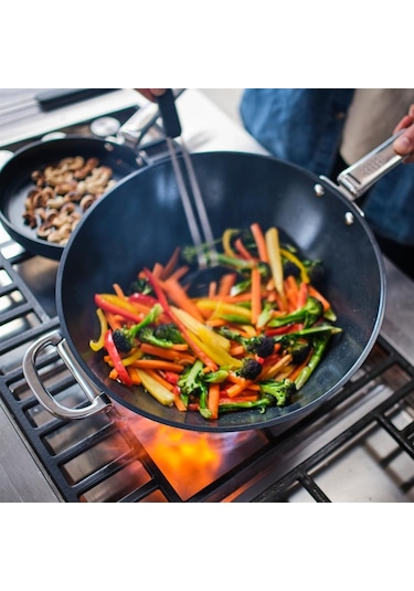 Joseph Joseph 45048 Space 32 Cm Wok Tava Lacivert