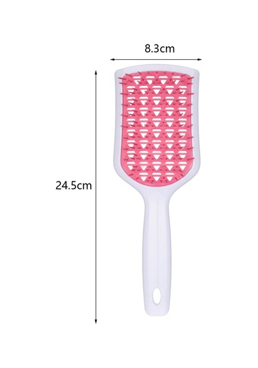 Suntek Dolaşık Açıcı Saç Fırçası Şekillendirici Beyaz