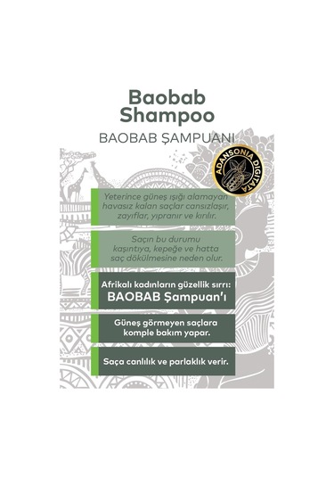 Maia Mc Baobab Şampuan 400 ML