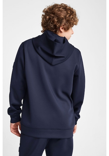 Lescon Çocuk Fermuarlı Kapüşonlu Sweatshirt 25n-3135 Lacivert