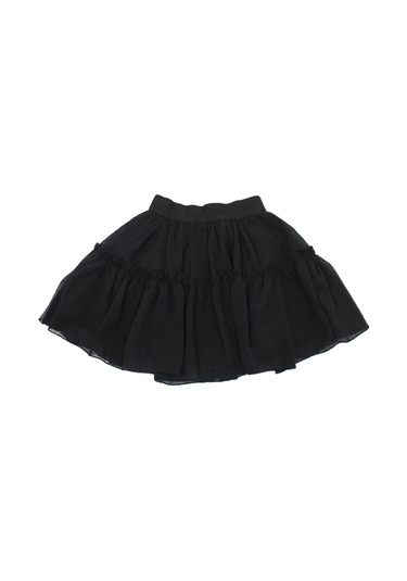 Çikoby Kız Çocuk Şifon Etek Ckb-50420 Siyah
