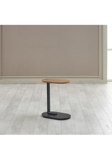 Tekerlekli Etna Sehpa 50x30x57 Cm Siyah