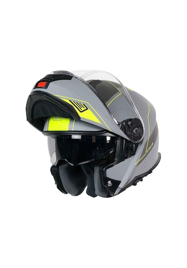 Origine Logic Linear Çene Açılır Kask Sarı - Gri