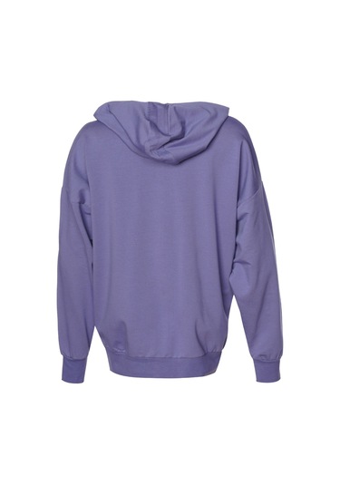 Hummel Albına Oversıze Hoodıe Kadın Hoodıe Mor Mor