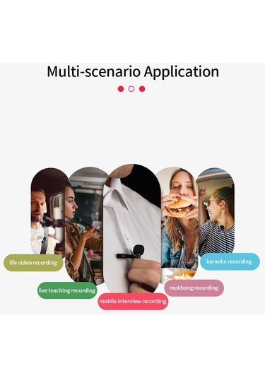 Jms Jh042 Typec Yaka Mikrofonu Çok Yönlü Kondenser Mikrofon Ses Ve Ses İçin Mükemmel Ses