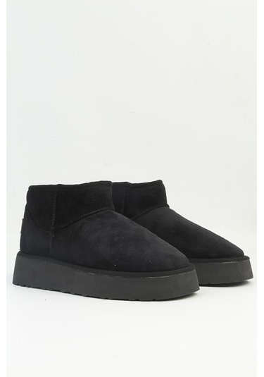 Pierre Cardin Pc-52709 Ugg Siyah Kadın Bot Siyah