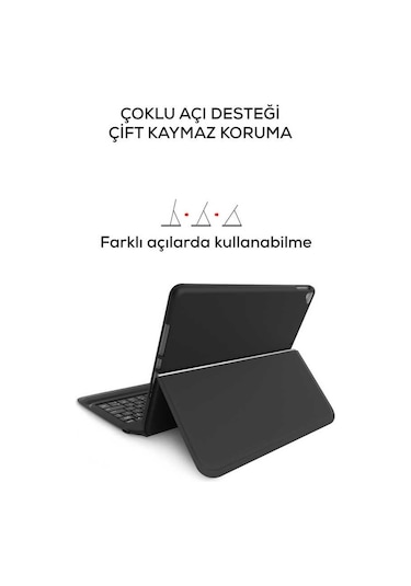 Wiwu Keyboard Folio Kablosuz Klavyeli Kılıf - ZORE-218631
