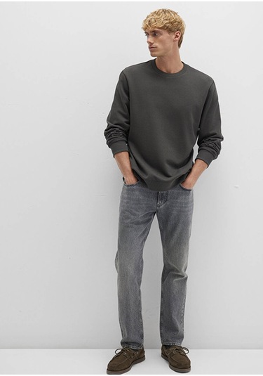 Mavi Koyu Gri Erkek Sweatshirt M0s10421-70090 Koyu Gri