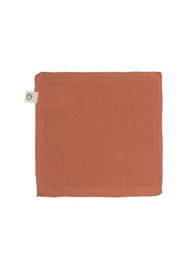 3'lü Müslin Ağız Bezi Yenidoğan Pembe Organik Pamuk Pembe