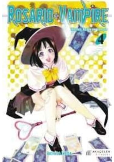 Rosario + Vampire - Tılsımlı Kolye ve Vampir 4 - Akihisa İkeda - Akılçelen Kitaplar
