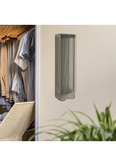 Suntek Çorap Çıkarma Saklama Kutusu Duvara Monte Organizatör Gri