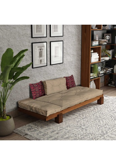 Woodesk Arin Masif Tik-camel Renk Sedir Cpt8311-200