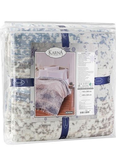 Tv Diz Battaniyesi Pamuk Morena Mavi