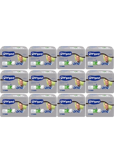 Canped Erkek Mesane Pedi Orta Boy M 12'Li x 12 144 Adet