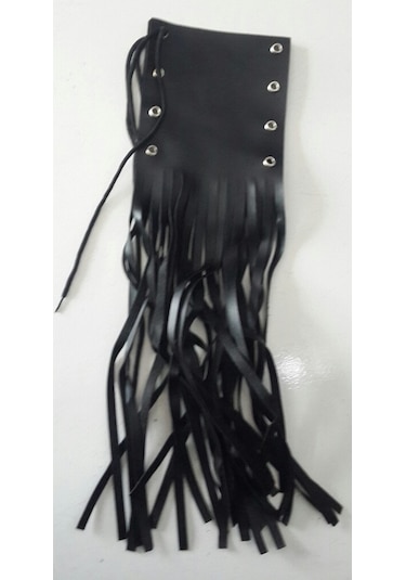 Mts Elcik Kılıfı Deri Püsküllü Siyah