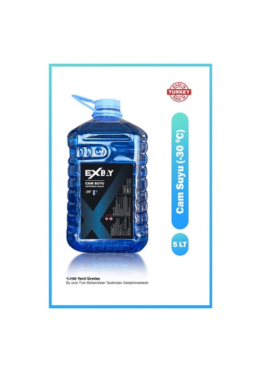 Exbay Kışlık Cam Suyu 5 Lt -30 Derece