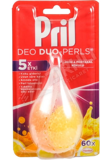 5 Adet Pril Deo Perls Limon & Portakal 17 Gr