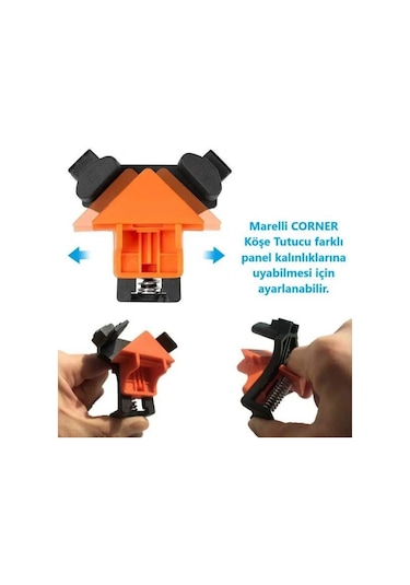 Marelli Corner Köşe Tutucu Köşe Birleştirme Aparatı, Köşe Mengenesi