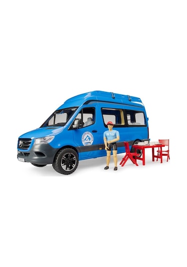 Bruder Mb Sprinter Karavan, Aksesuarlar Ve Sürücüsü Br02684