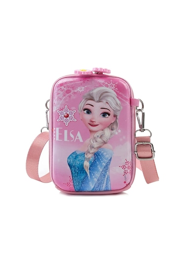 Elsa Prenses Karikatür Anime Dondurulmuş Çocuk Çantası Kız Sevimli Prenses Cro D D Çok Renkli