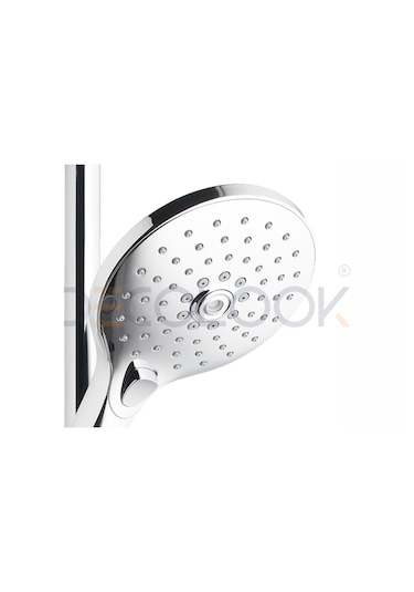 Roca Aurea AA5B247CC0K 3 Fonksiyonlu Sürgülü El Duşu Takımı Krom