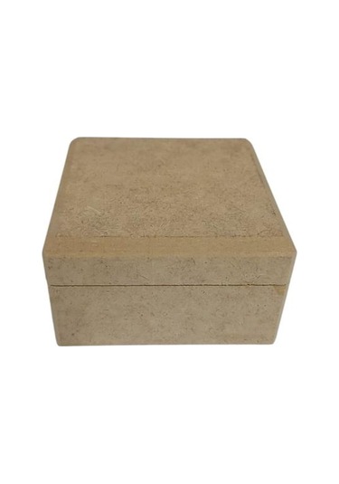 Ahşap Kare Kutu 10x10cm