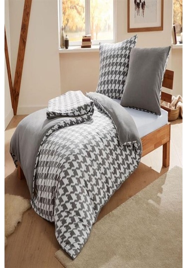 5 Adet Düz Pamuklu Tek Kişilik 80 X 200 X 30 Cm Lastikli Penye Çarşaf Beyaz