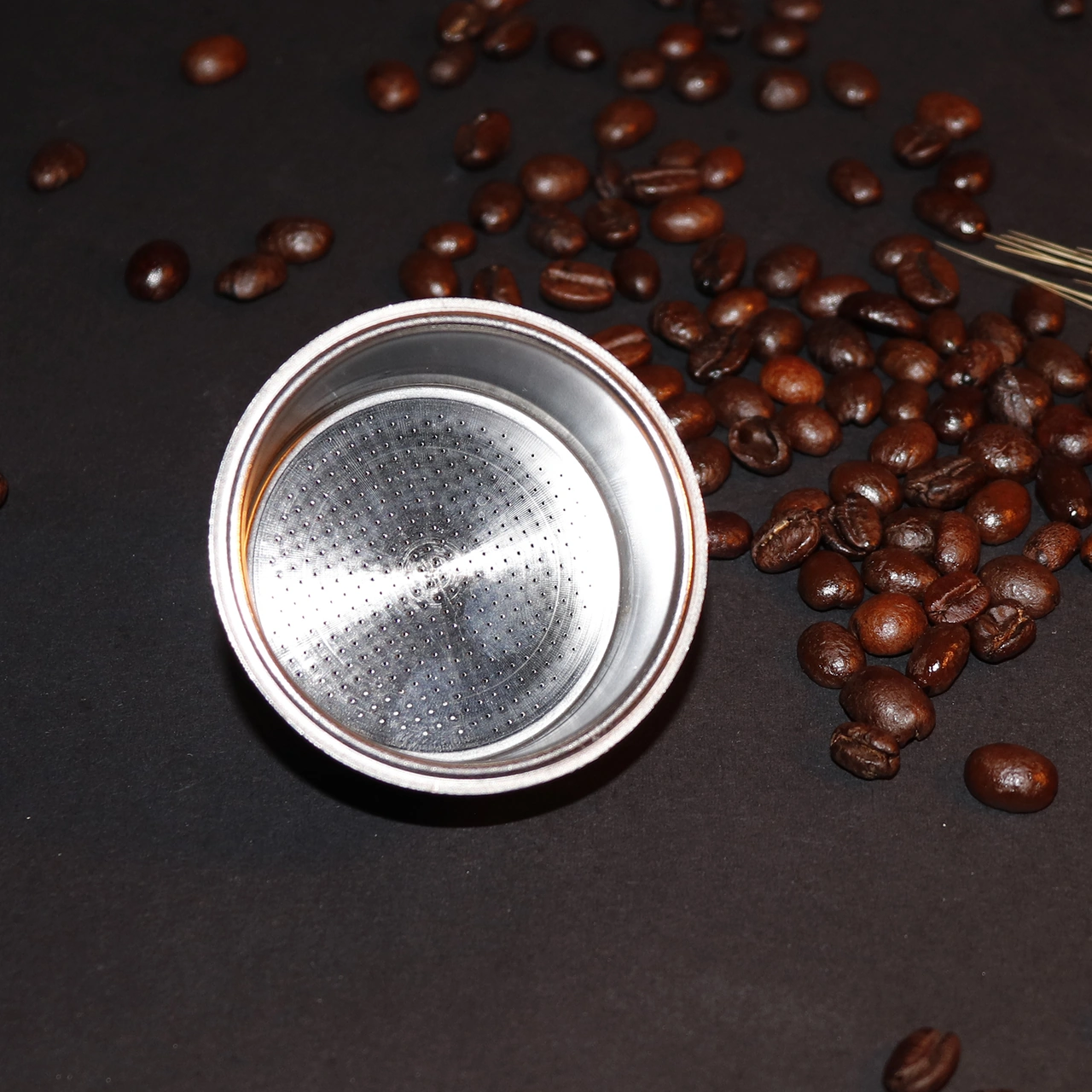 Yunboo 51mm Çelik Filtre Sepeti - Breville Bes880/bes810/bes500/bes870/bes860/bes878/bes450 Kahve Makinaları İçin Uyumlu Gümüş