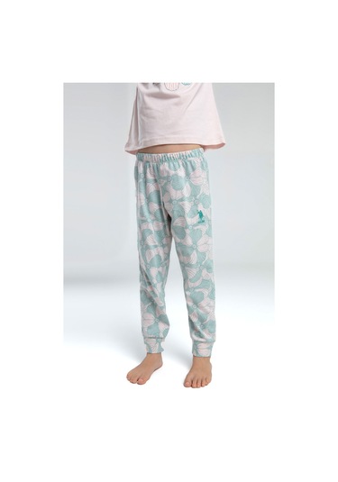 U.s. Polo Assn. Kız Çocuk Pembe Kısa Kol Pijama Takım Us2077 Pembe