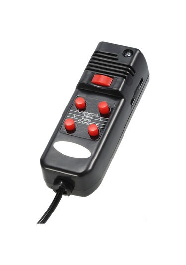 Tenfowee 12v Çok Sesli Araç Alarm Siren - Yüksek Ses Çıkışlı, Evrensel Uyumlu, 5 Farklı Siren Seçeneği