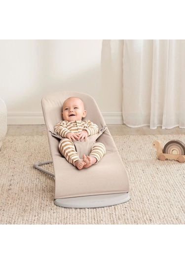 BabyBjörn 2’li Set Bliss Ana Kucağı & Kanguru Harmony Woven Melange Light Beige