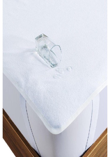 Bebesi Sıvı Geçirmez Bebe 70x110 Cm Yatak Koruyucu Alez Beyaz