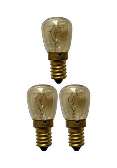 3 Adet Ledvance 25w Sarı Işık E14 Duylu İnce Duy Fırın Ampulü